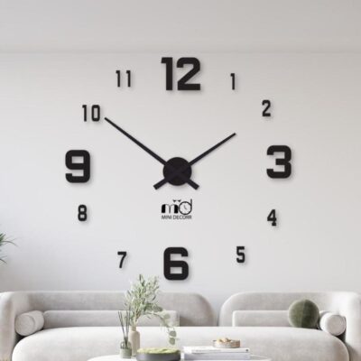 Beautiful Wood 1551 Digital Wall Clock 24 x 24 Inches Laminated