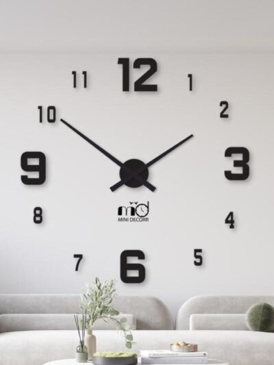 Beautiful Wood 1551 Digital Wall Clock 24 x 24 Inches Laminated