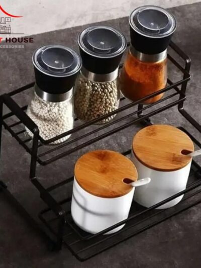 Buy Premium 2-Tier Kitchen Spice Rack Online Pakistan