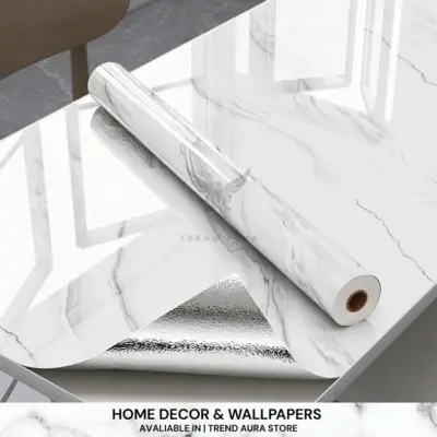 Buy Marble Sticker Sheet – Premium Kitchen PVC Cover