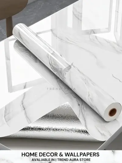 Buy Marble Sticker Sheet – Premium Kitchen PVC Cover