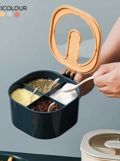 Buy Spice Box 4 Compartments – Premium Kitchen Organizer