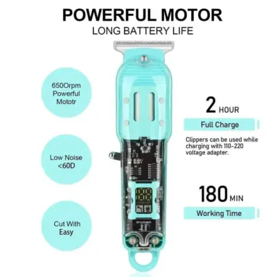 Buy Premium Rechargeable Hair Trimmer 6500RPM Low Noise