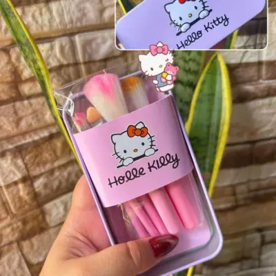 Buy Hello Kitty Makeup Brushes Set Premium Multicolor