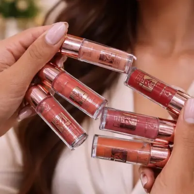 Buy Premium Lip Gloss Set of 6 Matte & Shine Shades