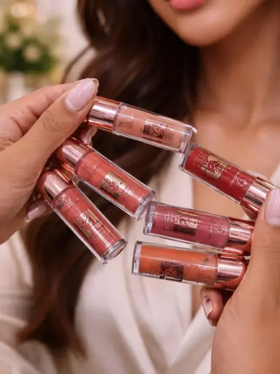Buy Premium Lip Gloss Set of 6 Matte & Shine Shades