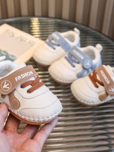 Buy Baby Shoes Fashion Velcro Strap White Online Pakistan