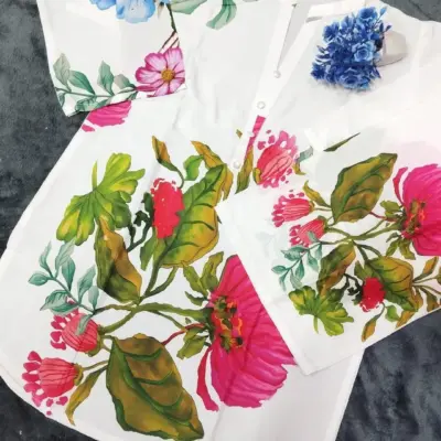 Buy Lilly Printed Floral Shirt Set