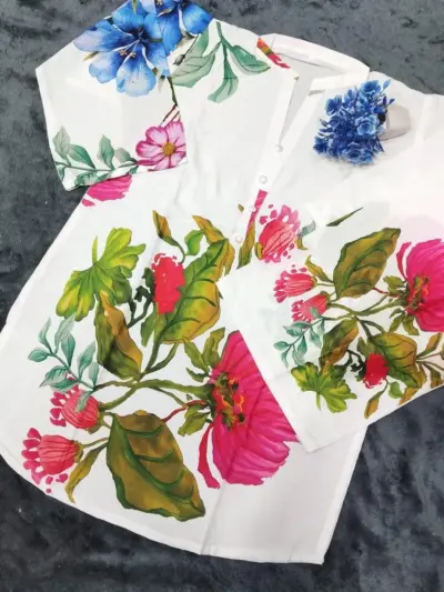 Buy Lilly Printed Floral Shirt Set