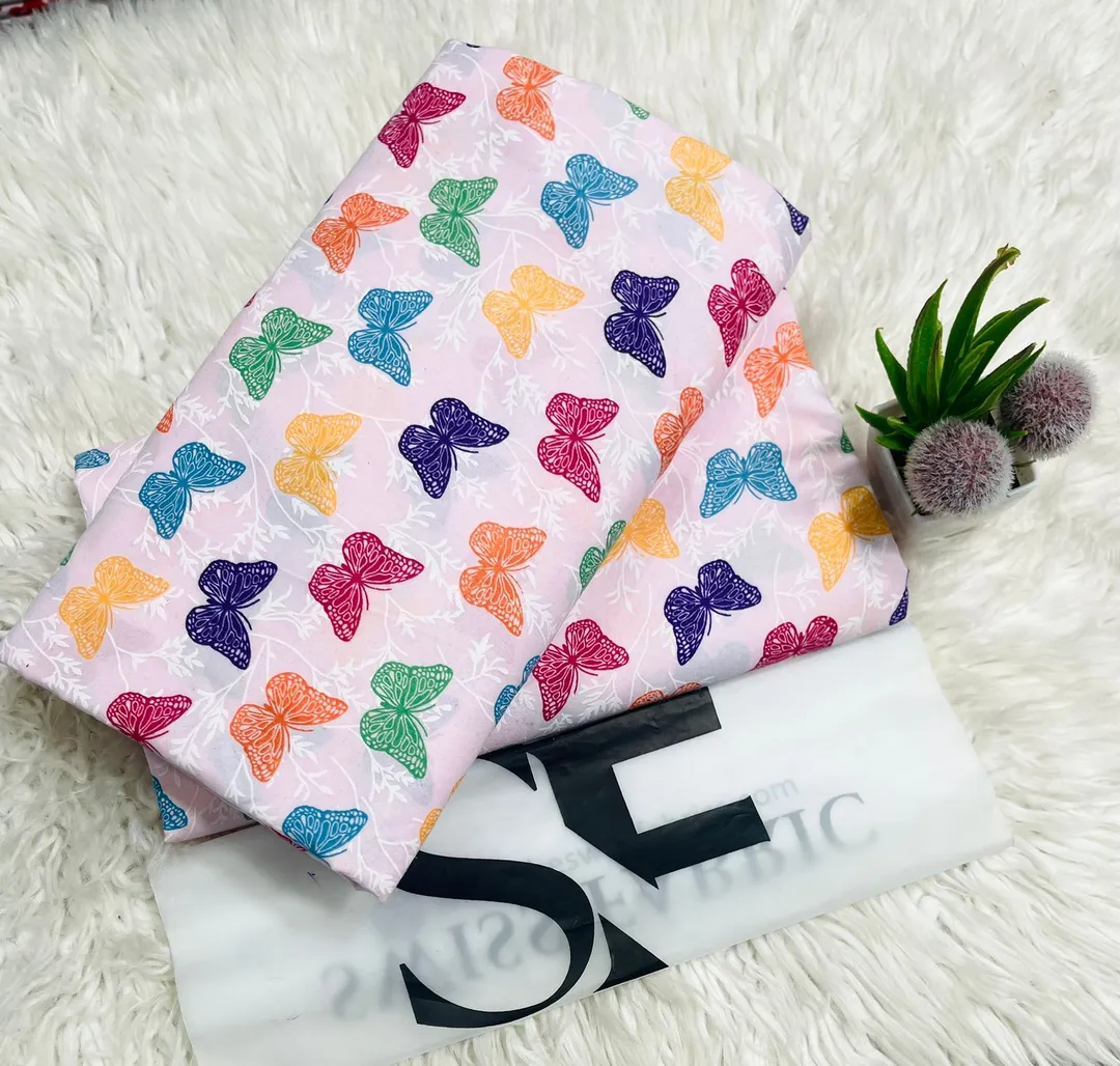 2 Pcs Printed Cotton Lawn Suit for Women – Pink Candy Prints Shirt & Trouser