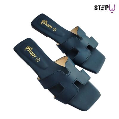 Buy Premium Black Rexine H-Strap Flat Shoes for Women