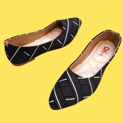 Buy Premium Black Pointed Toe Flat Shoes for Women Online