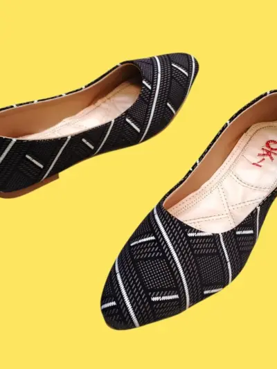 Buy Premium Black Pointed Toe Flat Shoes for Women Online