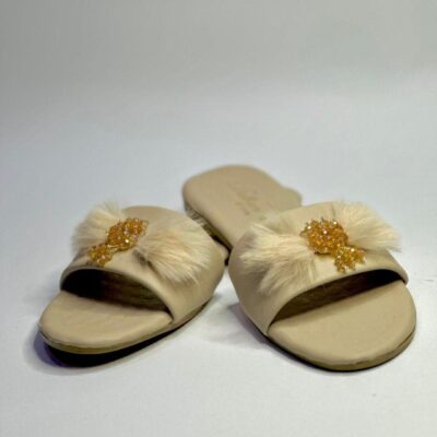 Buy Premium Women's Formal Flats in Beige Online
