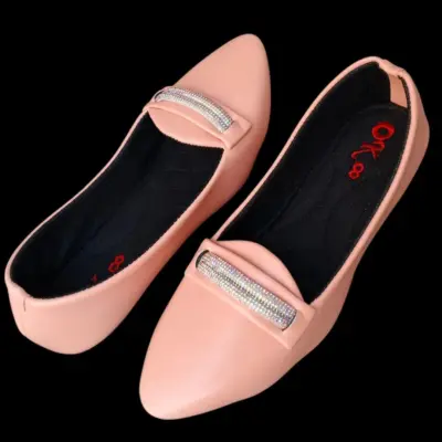 Buy Premium Women Pink Synthetic Leather Formal Pumps