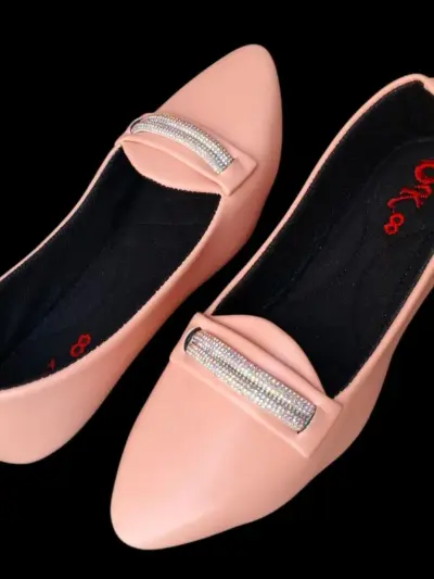 Buy Premium Women Pink Synthetic Leather Formal Pumps