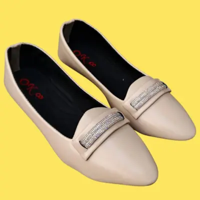 Buy Premium Women Synthetic Leather Formal Pumps Off White Online