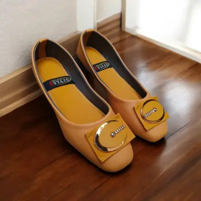 Buy Premium Yellow Square Toe Women's Pumps