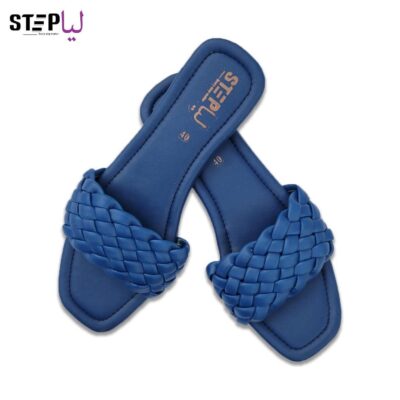Buy Premium Blue Rexine Flat Flats