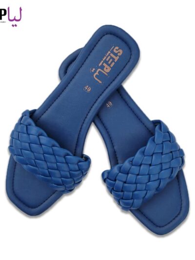 Buy Premium Blue Rexine Flat Flats