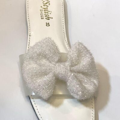 Buy Premium Women's Rexine Flats with Gemstones