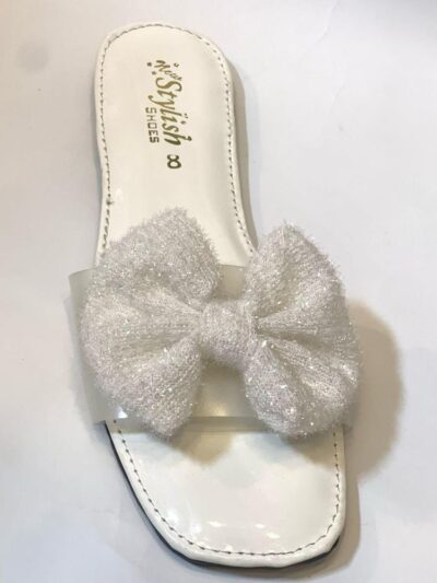 Buy Premium Women's Rexine Flats with Gemstones