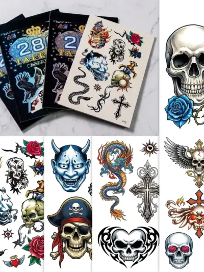 Pack Of 3 Tattoo Book