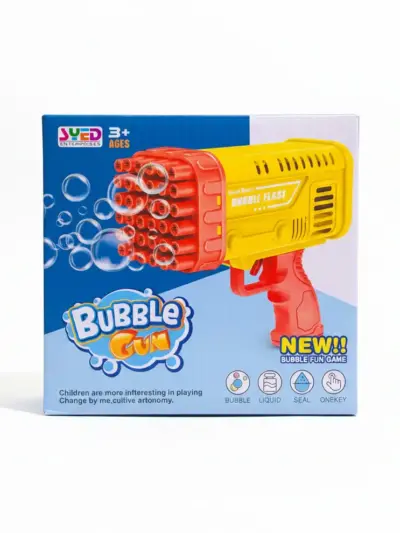 Boy's Plastic Electric Drive Set Bubble Gun (4c6t0)